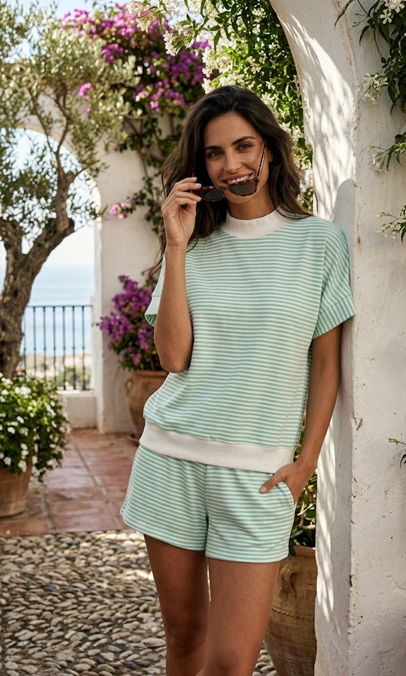 Conjunto "Saint-Tropez Mint" Green